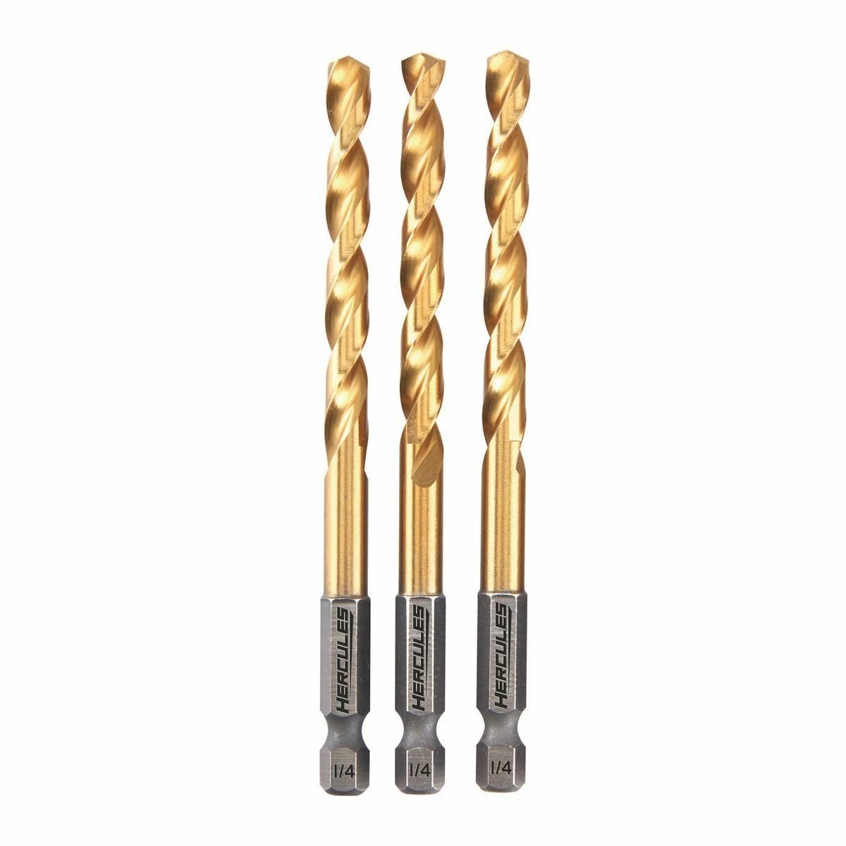 Promo ๐คฉ Best deal ๐ฅ HERCULES 1/4 in. Impact Rated Hex Shank Titanium Drill Bit Set, 3 Piece ๐ โ๏ธ 3 Promo ๐คฉ Best deal ๐ฅ HERCULES 1/4 in. Impact Rated Hex Shank Titanium Drill Bit Set, 3 Piece ๐ โ๏ธ
