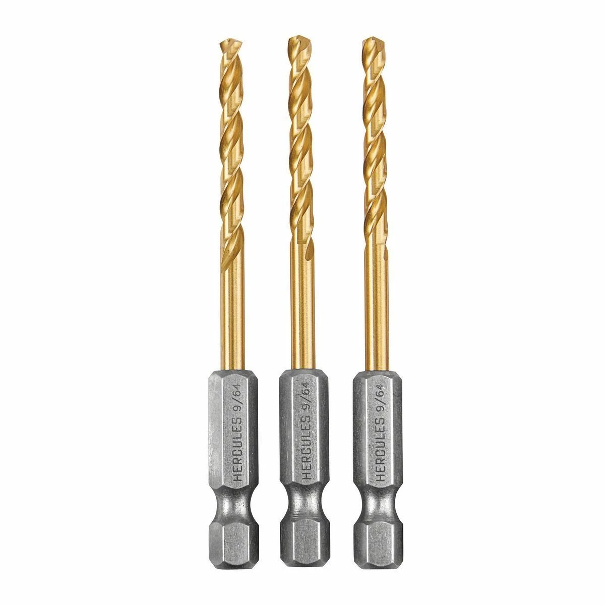 Best Pirce 🎉 Top 10 😉 HERCULES 9/64 in. Impact Rated Hex Shank Titanium Drill Bit Set, 3 Piece 🔔 🌟 4 Best Pirce 🎉 Top 10 😉 HERCULES 9/64 in. Impact Rated Hex Shank Titanium Drill Bit Set, 3 Piece 🔔 🌟 - Image 2