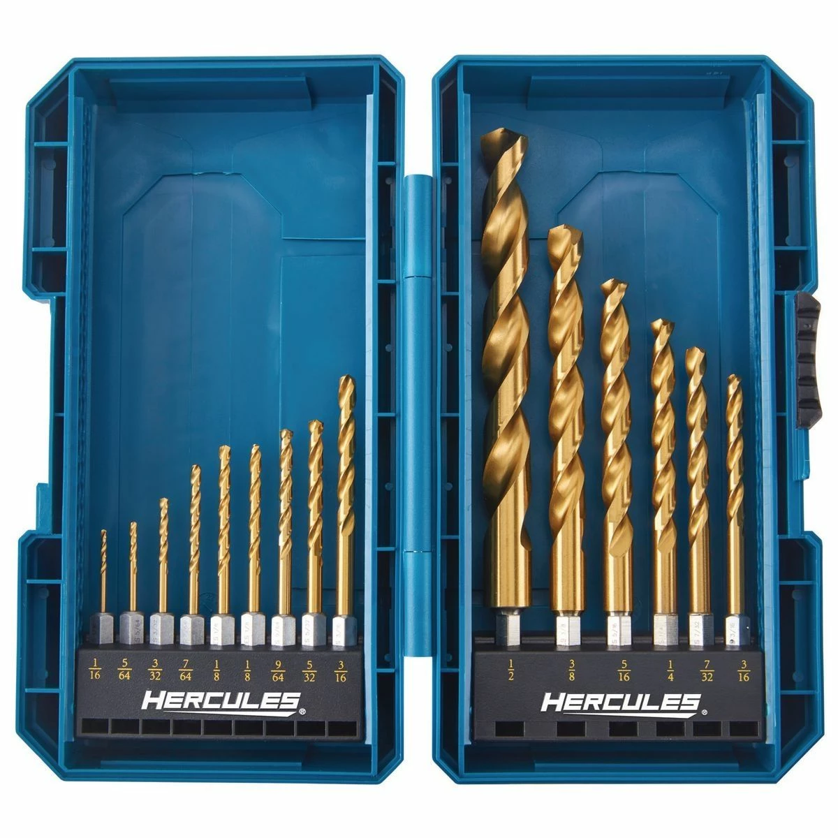 Deals ๐ Budget ๐ HERCULES Impact Rated Hex Shank Titanium Drill Bit Set 15 Piece ๐ โจ 3 Deals ๐ Budget ๐ HERCULES Impact Rated Hex Shank Titanium Drill Bit Set 15 Piece ๐ โจ