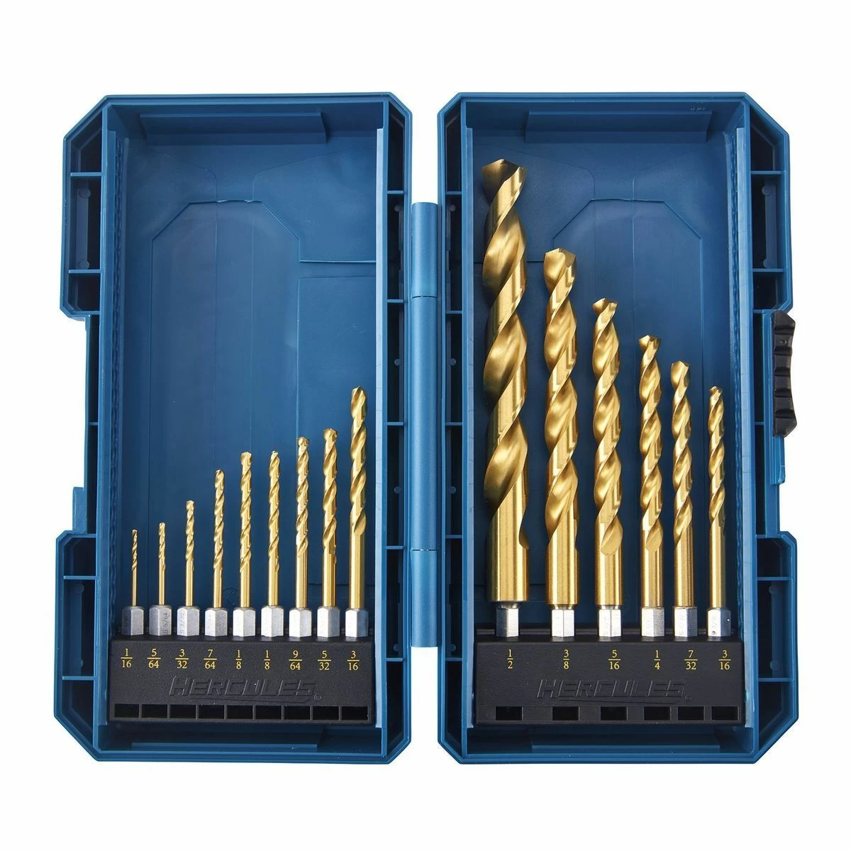 Deals ๐ Budget ๐ HERCULES Impact Rated Hex Shank Titanium Drill Bit Set 15 Piece ๐ โจ 4 Deals ๐ Budget ๐ HERCULES Impact Rated Hex Shank Titanium Drill Bit Set 15 Piece ๐ โจ - Image 2
