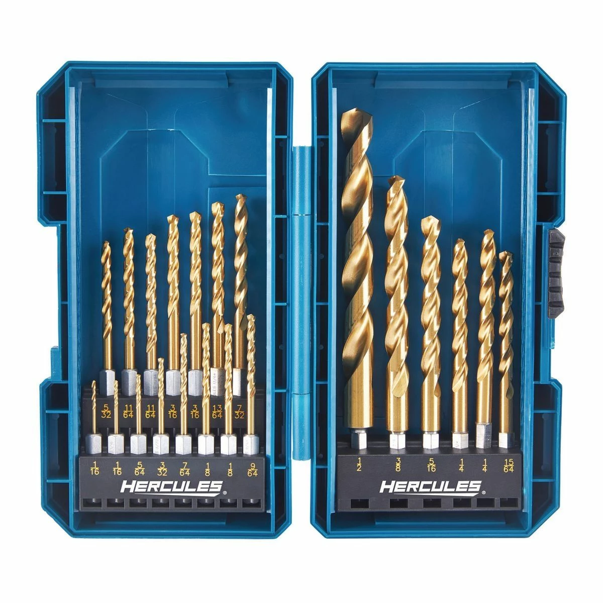 Deals ๐ New ๐ HERCULES Impact Rated Hex Titanium Drill Bit Set, 21 Piece ๐ ๐ 3 Deals ๐ New ๐ HERCULES Impact Rated Hex Titanium Drill Bit Set, 21 Piece ๐ ๐
