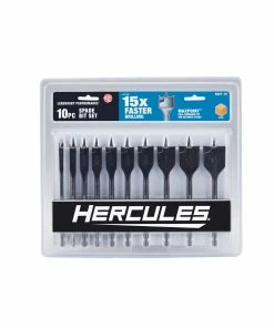 Hot Sale ❤️ Wholesale 💯 HERCULES Spade Bit Set, 10 Piece 😀 😉 8 Hot Sale ❤️ Wholesale 💯 HERCULES Spade Bit Set, 10 Piece 😀 😉 -Hercules Sales Store image 27577
